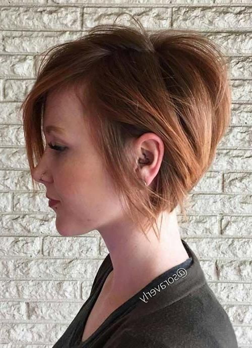 2019 popular short hairstyles covering ears