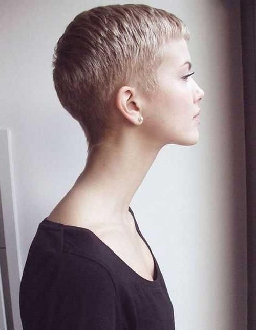 Best 25+ Very Short Haircuts Ideas On Pinterest | Very Short Hair In Super Short Haircuts For Girls (View 8 of 20)
