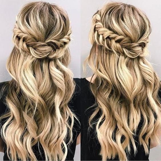 Best And Newest Half Up Long Hairstyles In Best 25+ Half Up Half Down Ideas On Pinterest | Prom Hair Down (View 1 of 20)