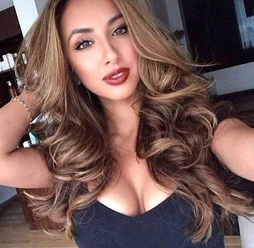Best And Newest Long Hairstyles With Layers And Curls With 35 Long Layered Curly Hair | Hairstyles & Haircuts 2016 – 2017 (Gallery 11 of 20)