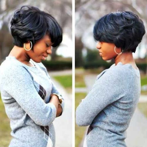 Black Women Bob Haircuts 2015  2016 | Bob Hairstyles 2017 – Short Throughout Black Bob Short Hairstyles (View 17 of 20)