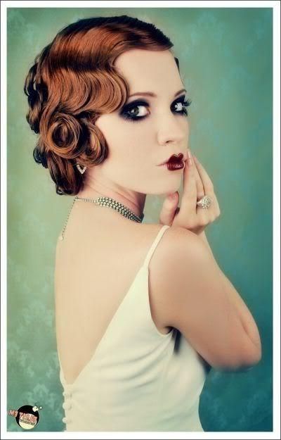 Bridal Hair} 25 Wedding Upstyles & Updo's | Gatsby, Short Hair And With 20s Short Hairstyles (View 11 of 20)