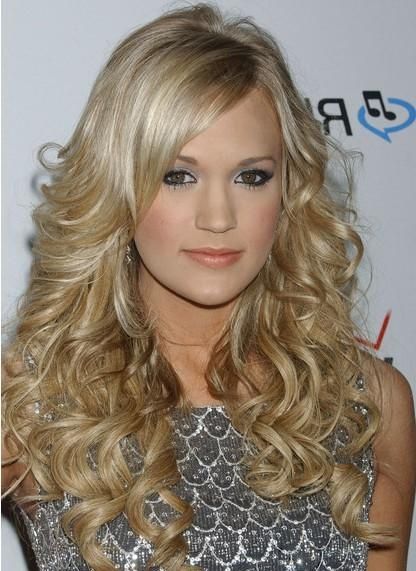Current Carrie Underwood Long Hairstyles Pertaining To Carrie Underwood Long Hairstyles – Popular Haircuts (View 12 of 15)