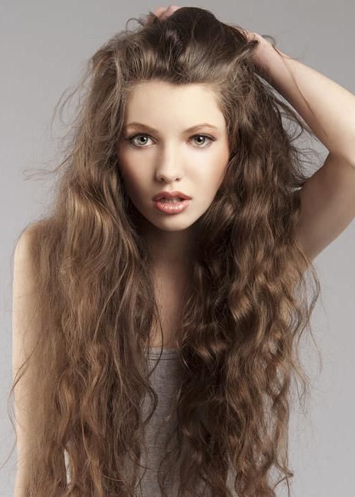 Current Curly Hair Long Hairstyles In Hairstyles For Long Curly Hair For School (View 13 of 20)