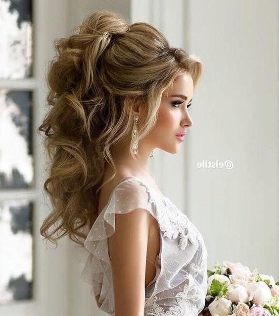 Current Long Hairstyle For Wedding With Wedding Hairstyle Inspiration | Wedding, Hair Style And Wedding (View 7 of 20)