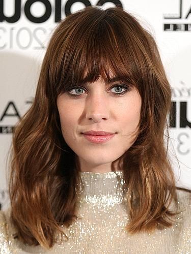 Current Long Hairstyles With A Fringe Intended For 37 Fringe Hair Cuts For 2018 – Women's Hairstyle Inspiration (View 6 of 20)