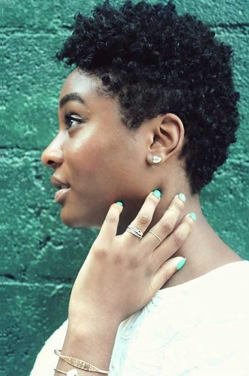Good Natural Black Short Hairstyles | Short Hairstyles 2016 – 2017 Intended For Short Haircuts For Kinky Hair (View 6 of 20)
