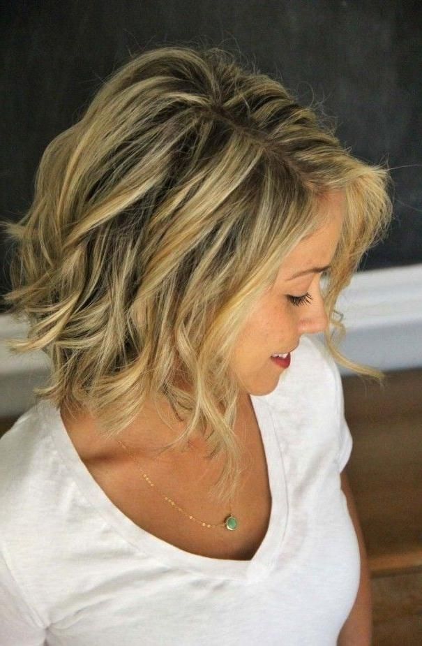 Hair Ideas For Summer: Soft Wavy Bob Hairstyle – Hairstyles Weekly Within Short Hairstyles For Thick Wavy Frizzy Hair (View 20 of 20)