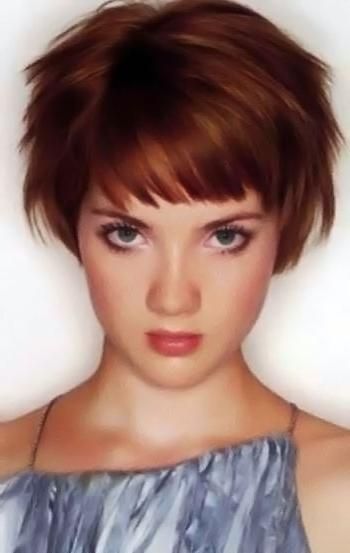 Image 146. Short Red Hairstyles Pictures. Red Haircuts Section  (View 11 of 20)