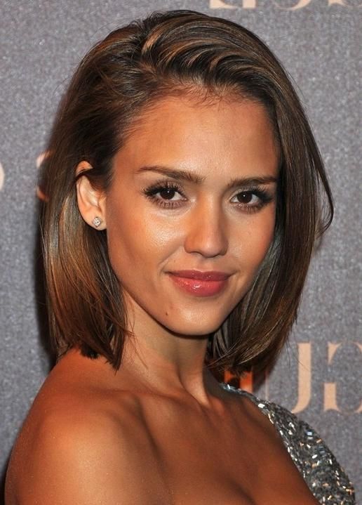 Jessica Alba Hairstyles: Short Bob Haircut – Popular Haircuts In Jessica Alba Short Hairstyles (Gallery 8 of 20)