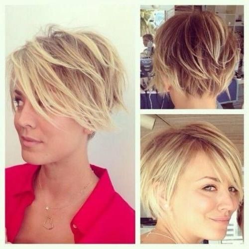 Kaley Cuoco's Short Hair – I Love It!! I'm Planning On Doing This Intended For Kaley Cuoco Short Hairstyles (View 5 of 20)