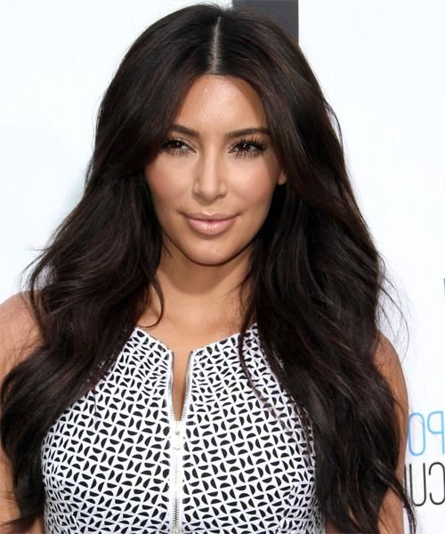 Latest Kim Kardashian Long Haircuts Regarding Kim Kardashian Hairstyles For 2018 | Celebrity Hairstyles (View 5 of 15)