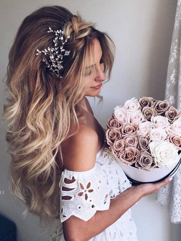 Latest Long Hairstyles For Brides Inside Best 25+ Long Wedding Hairstyles Ideas On Pinterest | Wedding (View 18 of 20)