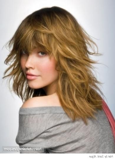 Latest Messy Long Haircuts Inside Messy Layered Hair Style (Gallery 6 of 15)