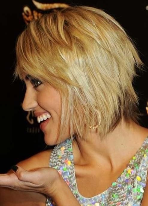 Layered Razor Cut For 2014: Trendy Short Hairstyle For Women Pertaining To Razor Cut Short Hairstyles (View 3 of 20)