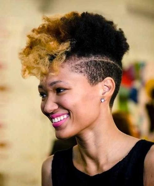 Mohawk Short Hairstyles For Black Women | Short Hairstyles 2016 Regarding Short Haircuts For Black Women With Natural Hair (View 11 of 20)