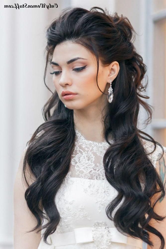 Most Current Cute Long Hairstyles For Prom Throughout 50+ Easy Prom Hairstyles & Updos Ideas (stepstep) (Gallery 20 of 20)