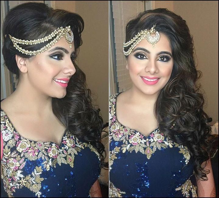 Most Popular Indian Bridal Long Hairstyles Within The 25+ Best Indian Bridal Hairstyles Ideas On Pinterest | Indian (Gallery 19 of 20)