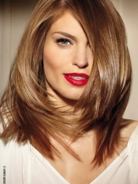 Most Popular Long Hairstyles For Oval Faces And Thin Hair Regarding Medium Length Hairstyles For Oval Faces With Thin Hair – Hairstyles (View 14 of 20)