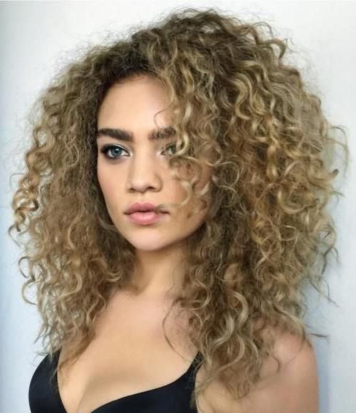 Most Popular Long Hairstyles With Layers And Curls With 25+ Trending Messy Curly Hairstyles Ideas On Pinterest | Messy (View 16 of 20)