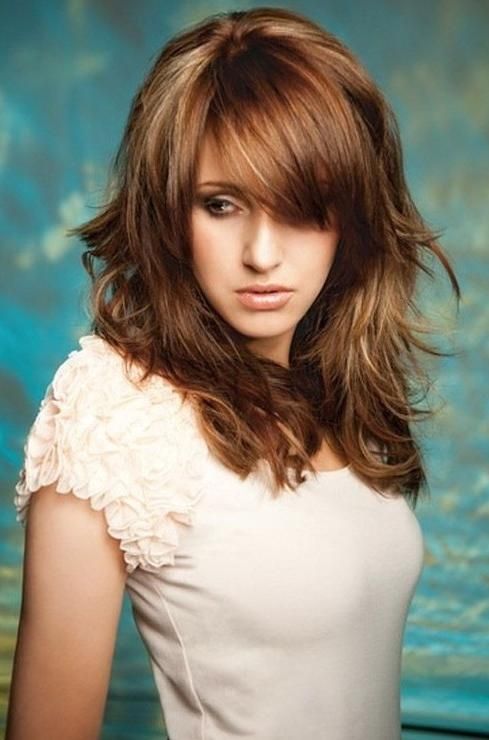 Most Popular Long Hairstyles With Volume Inside Long Layered Hairstyles With Bangs – Hairstyles Weekly (View 18 of 20)