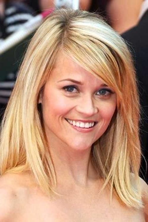 Most Popular Medium Long Haircuts With Side Bangs With Regard To 25 Side Bangs For Long Hair | Long Hairstyles 2016 –  (View 8 of 15)