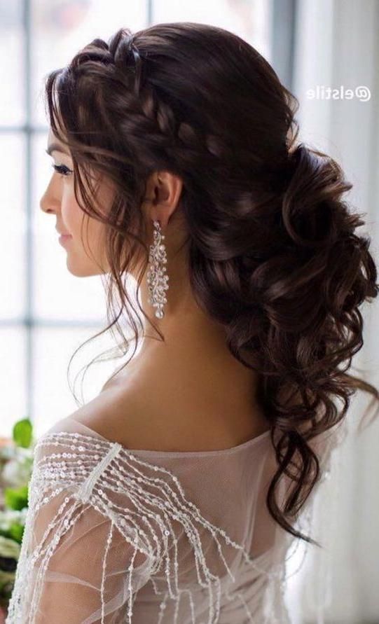 Most Popular Wedding Half Up Long Hairstyles Inside Best 25+ Half Up Wedding Hair Ideas On Pinterest | Bridal Hair (View 1 of 20)