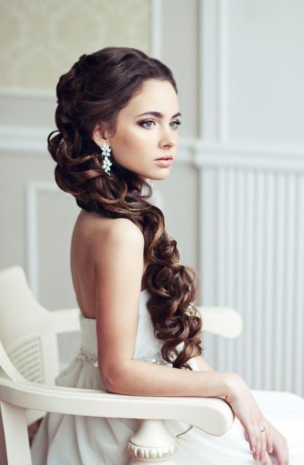 Most Recent Brides Long Hairstyles Regarding Hairstyles For Brides With Long Hair | Hair Style And Color For Woman (Gallery 20 of 20)