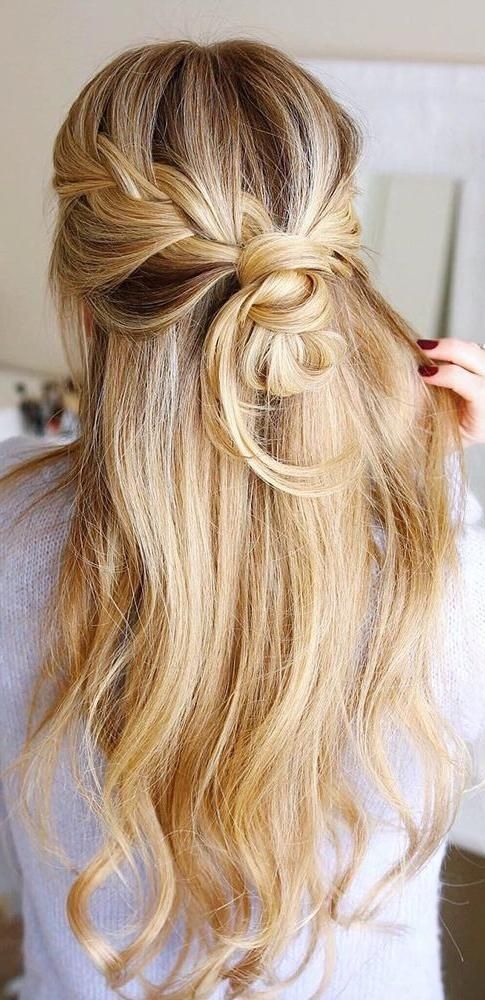 Most Recent Long Hairstyle For Wedding With Regard To Best 25+ Wedding Hairstyles Long Hair Ideas On Pinterest | Prom (View 12 of 20)