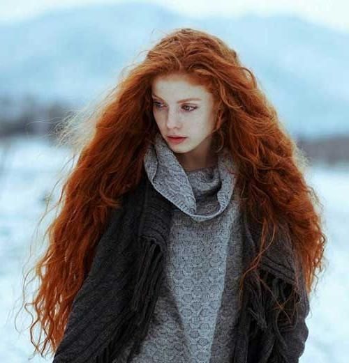 Most Recent Red Long Hairstyles In 25+ Trending Long Red Hair Ideas On Pinterest | Red Hair (View 2 of 20)