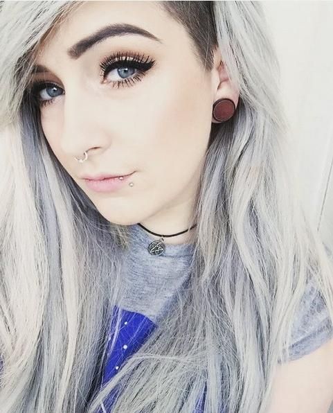 Most Recently Released Long Haircuts With Shaved Side Regarding Gorgeous Grey Hair Trend Colors You Should Consider – Popular Haircuts (View 8 of 15)