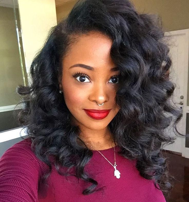 Most Up To Date Long Hairstyles For Black Females Within Best 25+ African American Hairstyles Ideas On Pinterest | Black (View 5 of 20)