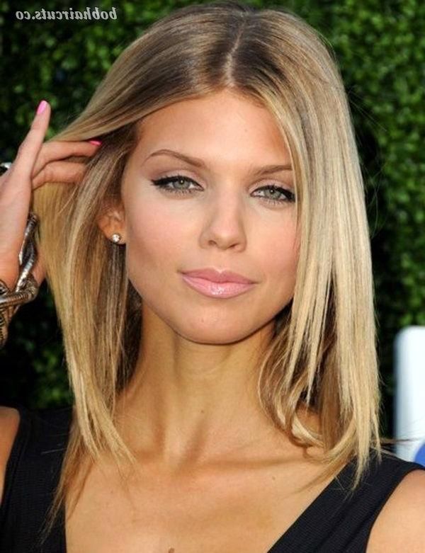 Most Up To Date Medium Long Hairstyles For Thin Hair Inside 45 Medium And Short Hairstyles For Thin Hair #bobhaircuts | Bob (Gallery 2 of 20)