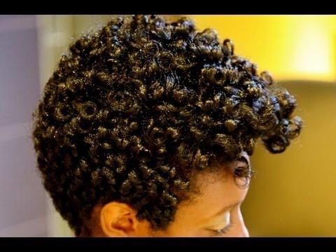 Natural Hair | Transition Style | Cute Curly Fro – Youtube Throughout Short Haircuts For Transitioning Hair (View 16 of 20)