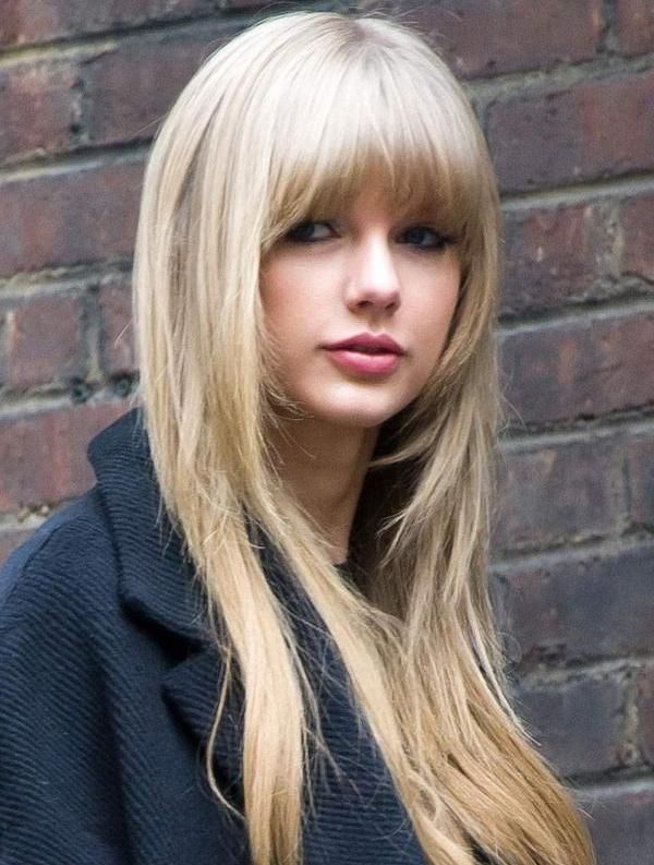 Newest Cute Long Haircuts With Bangs Inside Cute Taylor Swift Long Hairstyles With Bangs | Styles Time (View 6 of 15)