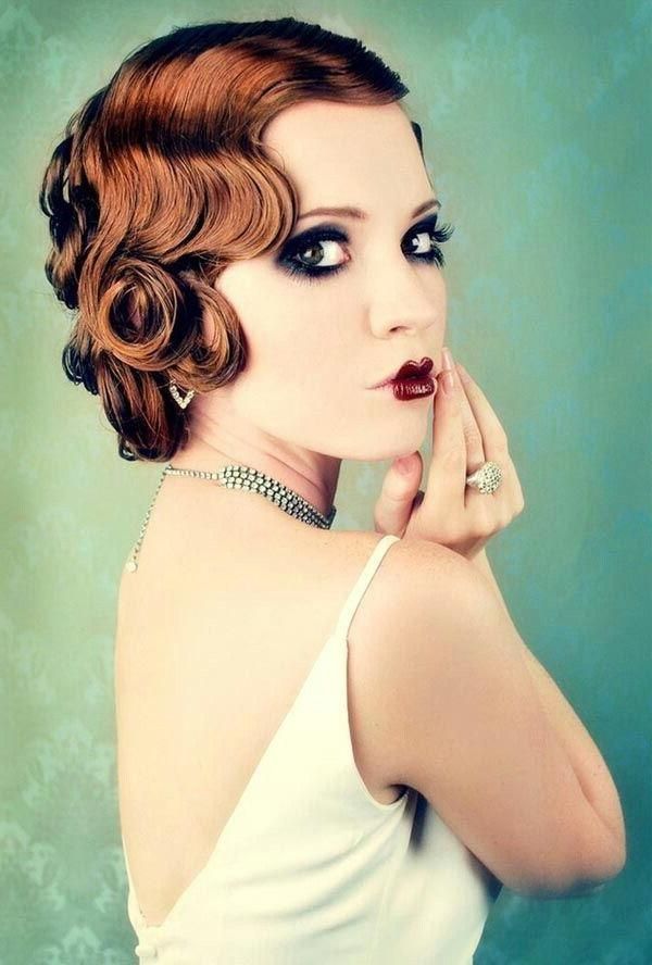 Newest Flapper Girl Long Hairstyles Intended For 140 Best Pretty Updo Images On Pinterest | Hairstyles, Lip Makeup (View 8 of 20)