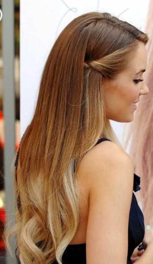 Newest Long Hairstyles To One Side With Regard To Best 25+ One Side Hairstyles Ideas On Pinterest | One Side Hair (View 16 of 20)