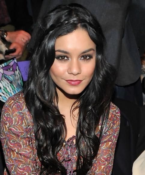 Newest Vanessa Hudgens Long Hairstyles For Vanessa Hudgens Long Hairstyle: Braided Curls – Pretty Designs (Gallery 12 of 20)