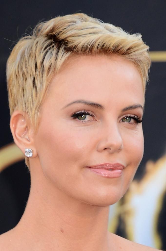 Pixie Haircut Charlize Theron – Find Hairstyle Intended For Charlize Theron Short Haircuts (View 7 of 20)