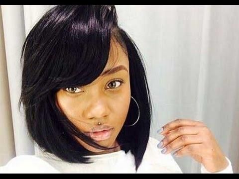 Short Bob Hairstyle Black Women – Youtube With Bob Short Hairstyles For Black Women (View 7 of 20)