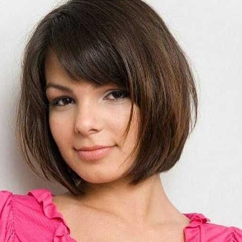 Short Hair Ideas For Round Face | Short Hairstyles 2016 – 2017 Pertaining To Short Haircuts For Big Face (View 9 of 20)
