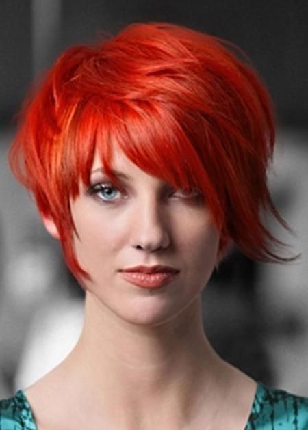 Short Haircuts And Color Ideas | Short Hairstyles 2016 – 2017 With Regard To Short Haircuts With Red Color (View 8 of 20)