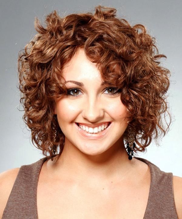 Short Haircuts For Curly Hair And Round Face • Your Hair Club Inside Short Haircuts For Wavy Hair And Round Faces (Gallery 10 of 20)