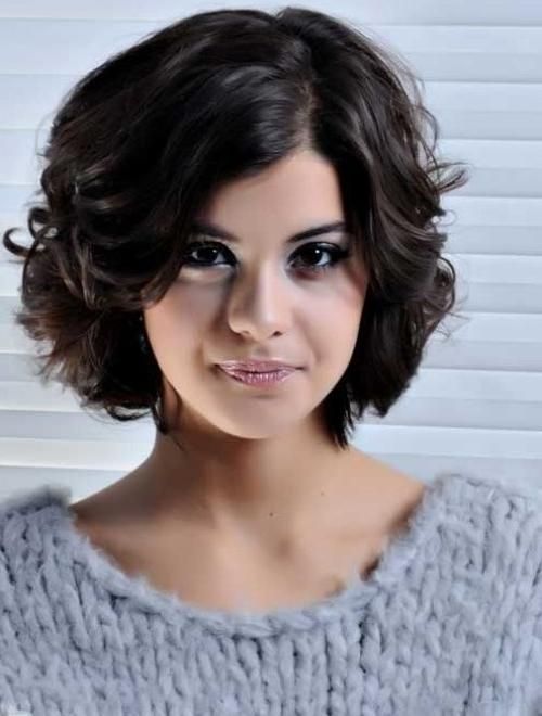 Short Haircuts For Curly Hair – The Cutest & Prettiest Short Pertaining To Short Haircuts For Wavy Frizzy Hair (View 2 of 20)