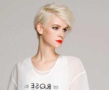 Short Haircuts For Girls 2014 – 2015 | Short Hairstyles 2016 Pertaining To Platinum Blonde Short Hairstyles (View 14 of 20)