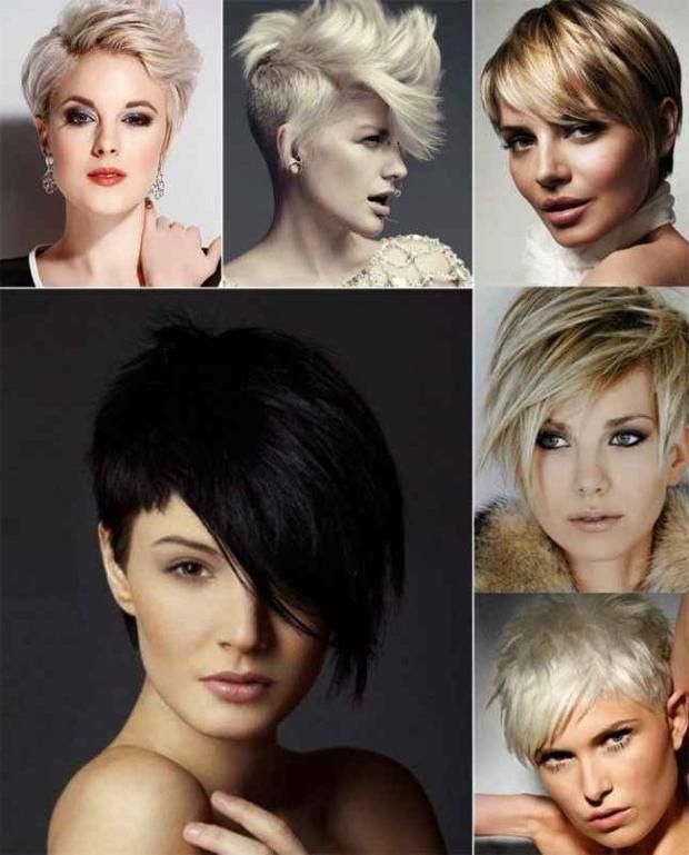 Short Haircuts With Pixie Styles Trends 2018 2019 Intended For Short Hairstyles For Spring (View 10 of 20)