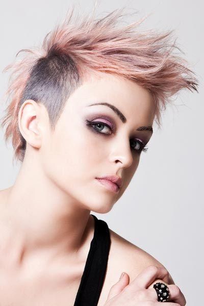 Short Haircuts With Shaved Side – 10 Ways To Get Edgy, Trendy Regarding Short Haircuts With Shaved Sides (Gallery 11 of 20)
