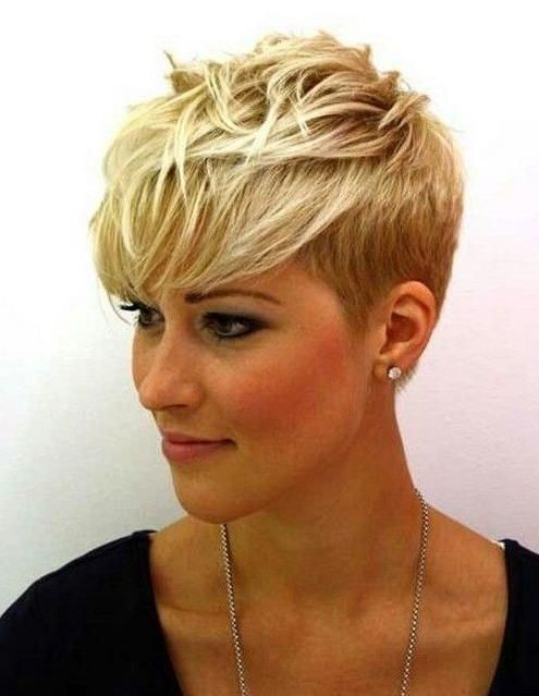 Short Hairstyles And Cuts | Fine Short Hairstyles For Women With For Funky Short Haircuts For Fine Hair (View 2 of 20)