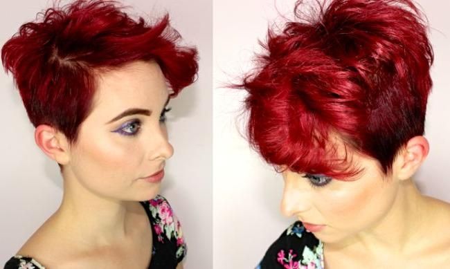 Short Hairstyles And Cuts | Short Red Hair Flipped Up Throughout Short Hairstyles With Red Hair (View 14 of 20)