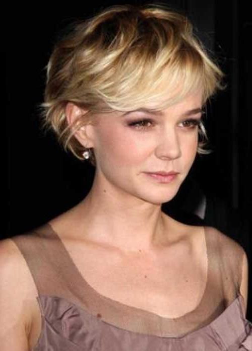 Short Hairstyles: Beautiful Short Hairstyles For Fine Wavy Hair With Regard To Short Hairstyles For Fine Curly Hair (View 5 of 20)